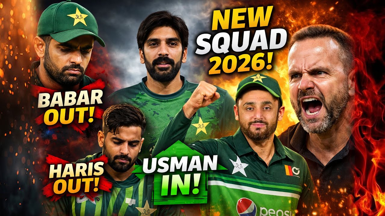 Pakistan Team Squad | T20 World Cup 2026 | Cricket Breaking News