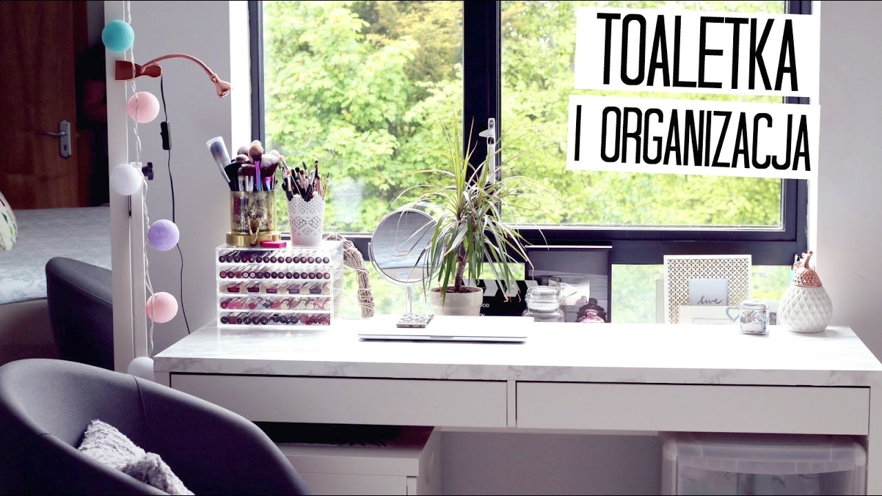 ♡ Moja toaletka i organizacja kosmetyków ♡
