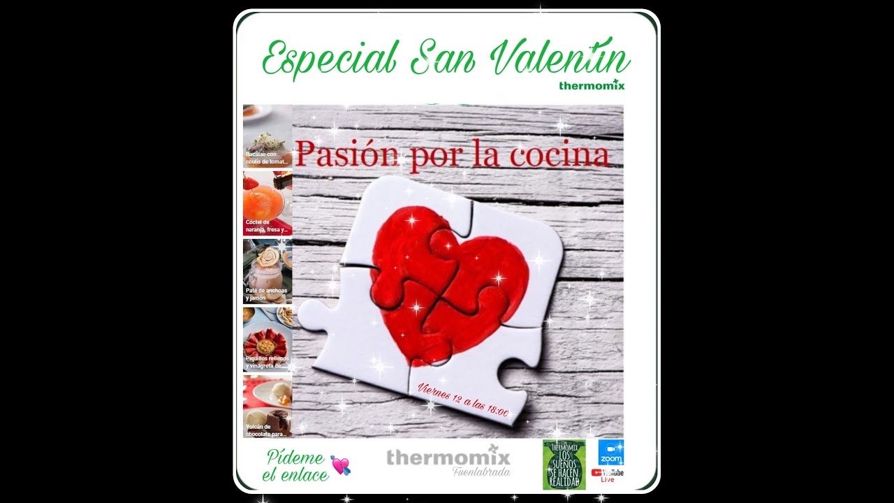 Thermomix Te Cuida Clase San Valentin del TM6