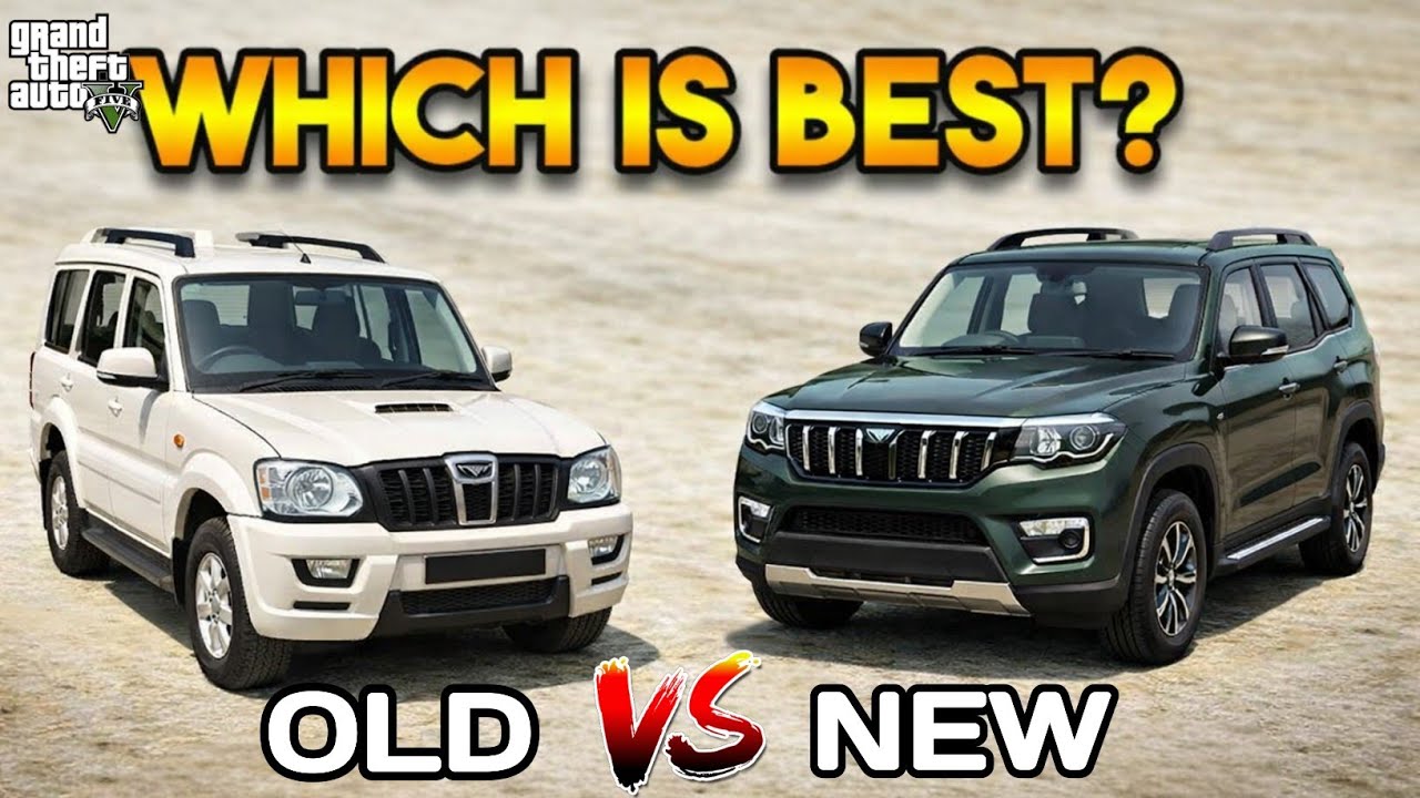 SCORPIO VS SCORPIO N | WHICH IS BEST SUV | GTA 5 HINDI DUBBED 