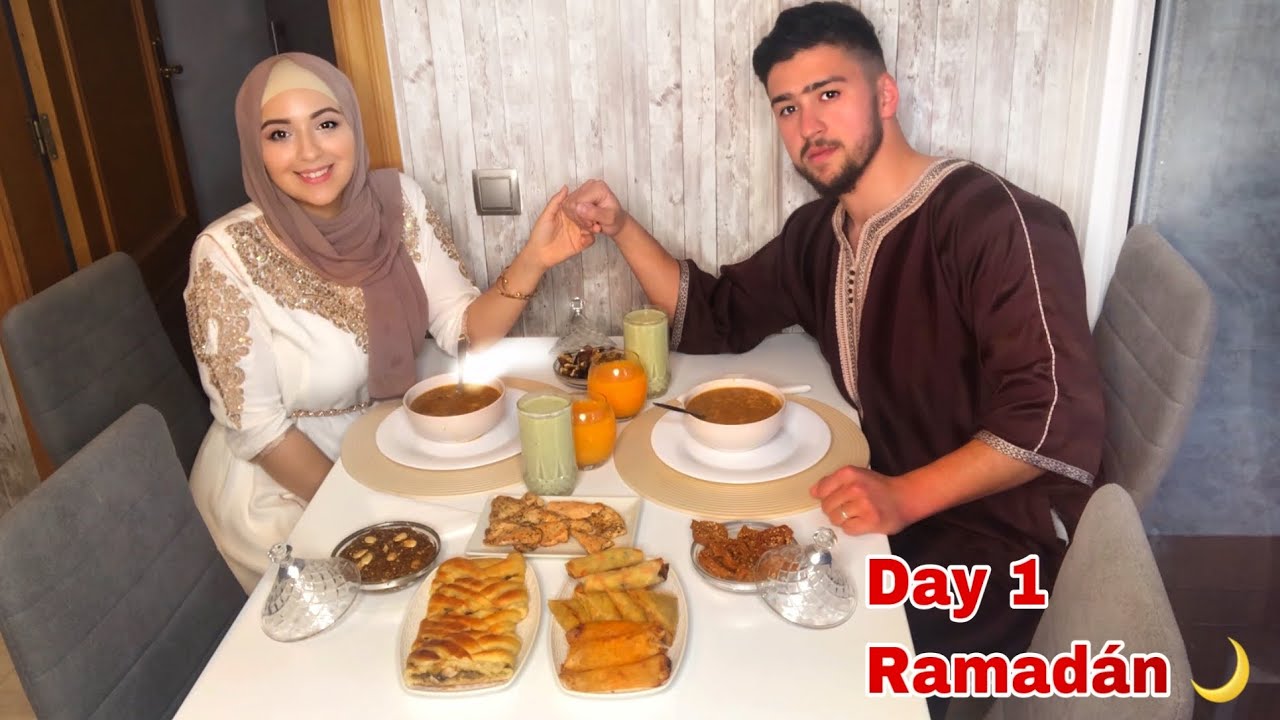 Primer día Ramadán 🌙- ‏Day-1أول يوم في رمضان بعد الزواج