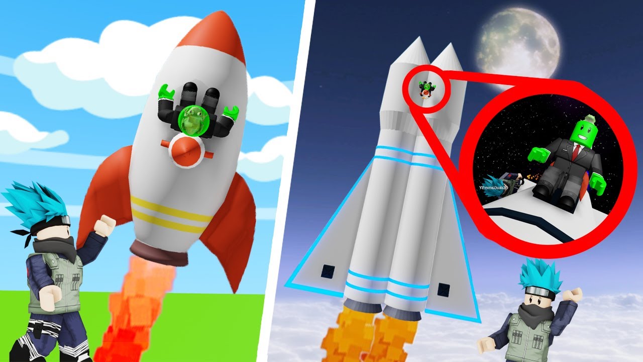 روبلوكس : أسرع صاروخ في العالم مع @OtakuG الورع 🚀😱