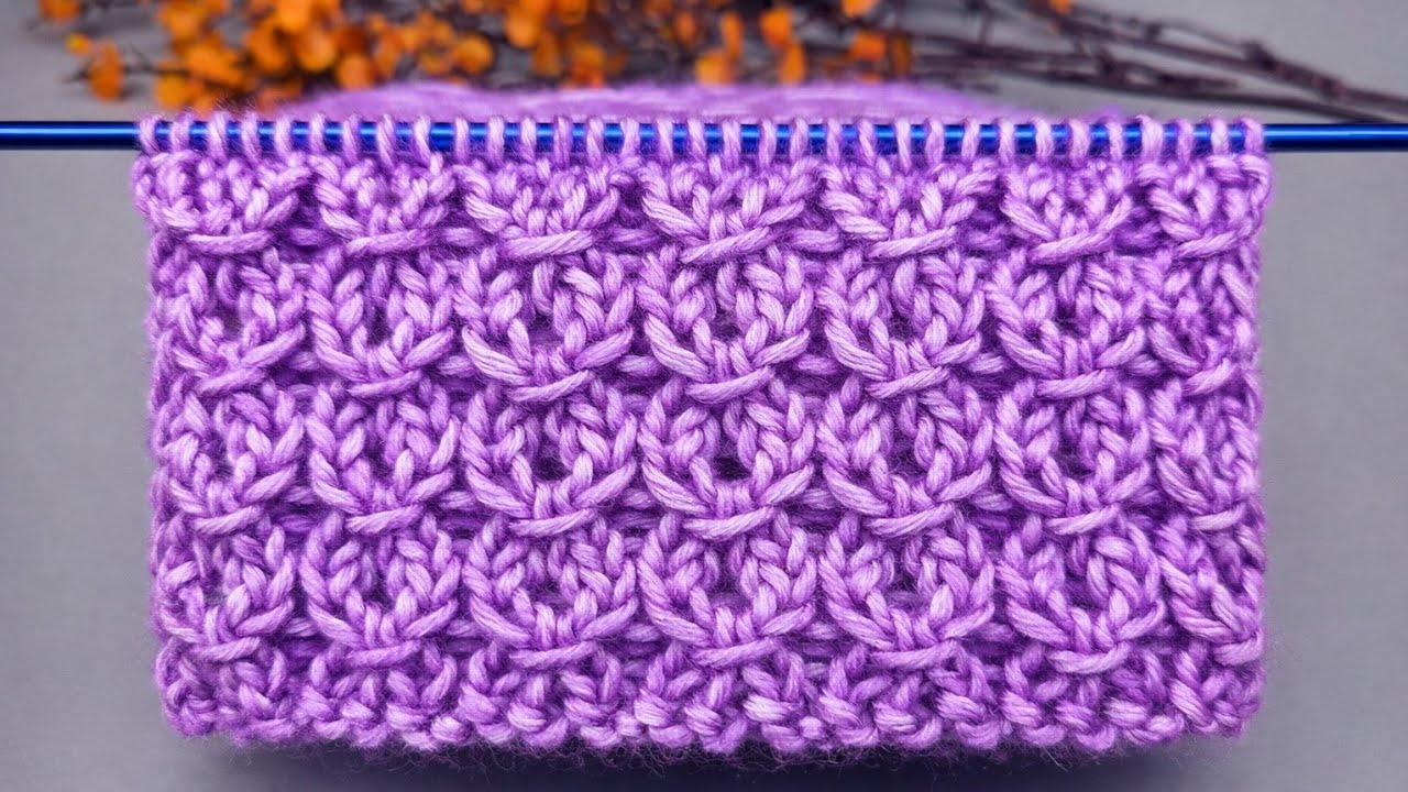 Easy & Beautiful Donut Knit Pattern 🍩🧶