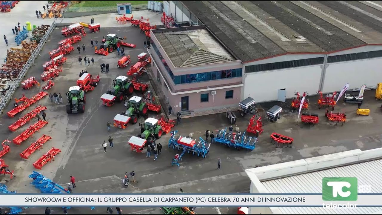 SHOWROOM E OFFICINA: IL GRUPPO CASELLA DI CARPANETO (PC) CELEBRA 70 ANNI