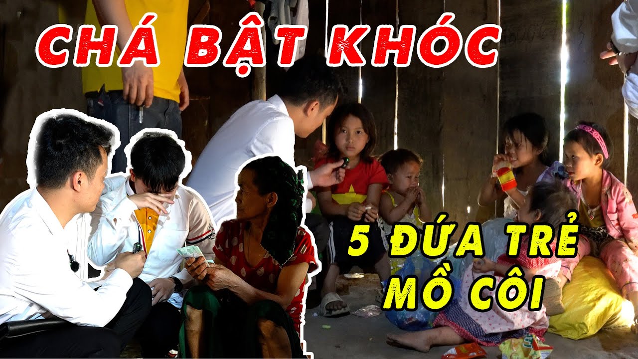 Bất Ngờ! Nhìn 5 Đứa Trẻ Mồ Côi, Chá Bật Khóc Khi Thấy Hình Ảnh Của Mình Năm Đó Khiến Ai Cũng Xót Xa