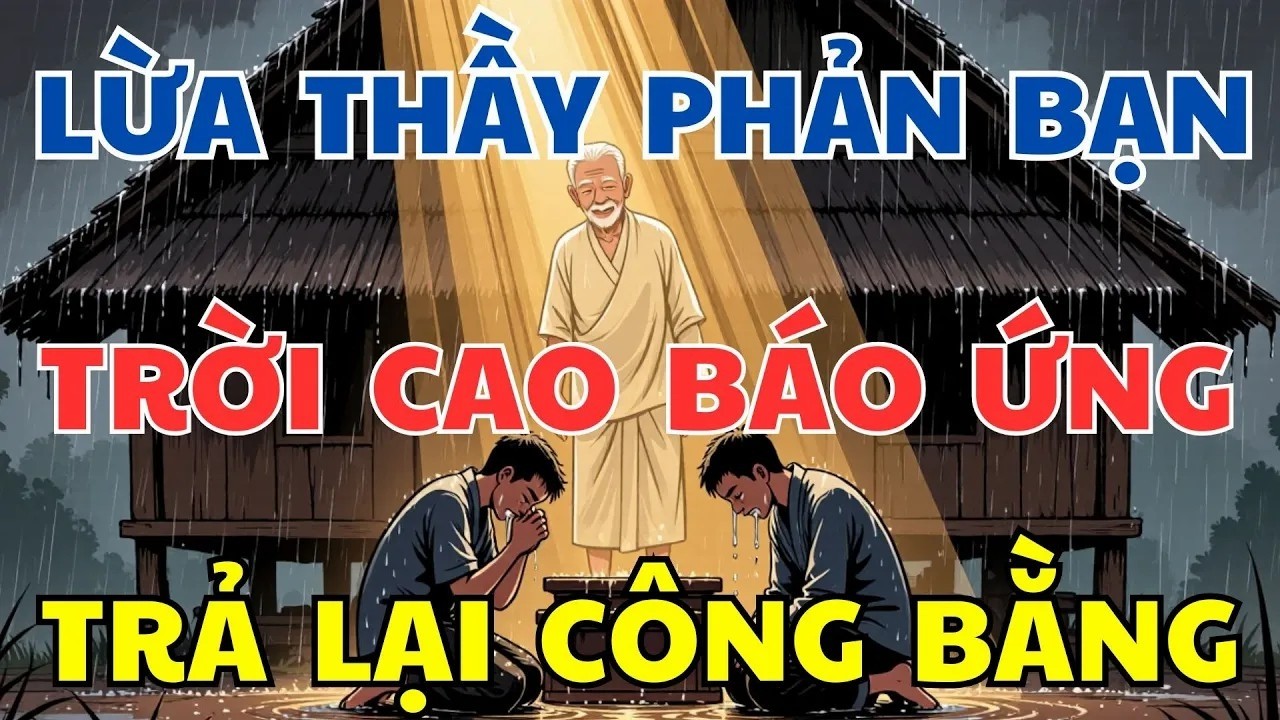 Chuyện Nhân Quả Có Thật - Lừa Thầy Phản Bạn – Trời Cao Có Mắt Trừng Phạt Trả Lại Công Bằng