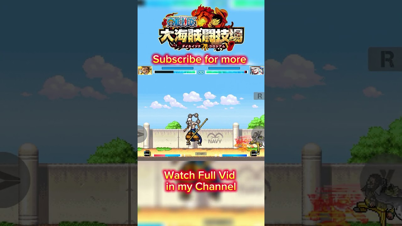 Admiral Kizaru vs God Enel in Mugen (One Piece Treasure Battle V3) #kizaru #enel #onepiece #mugen