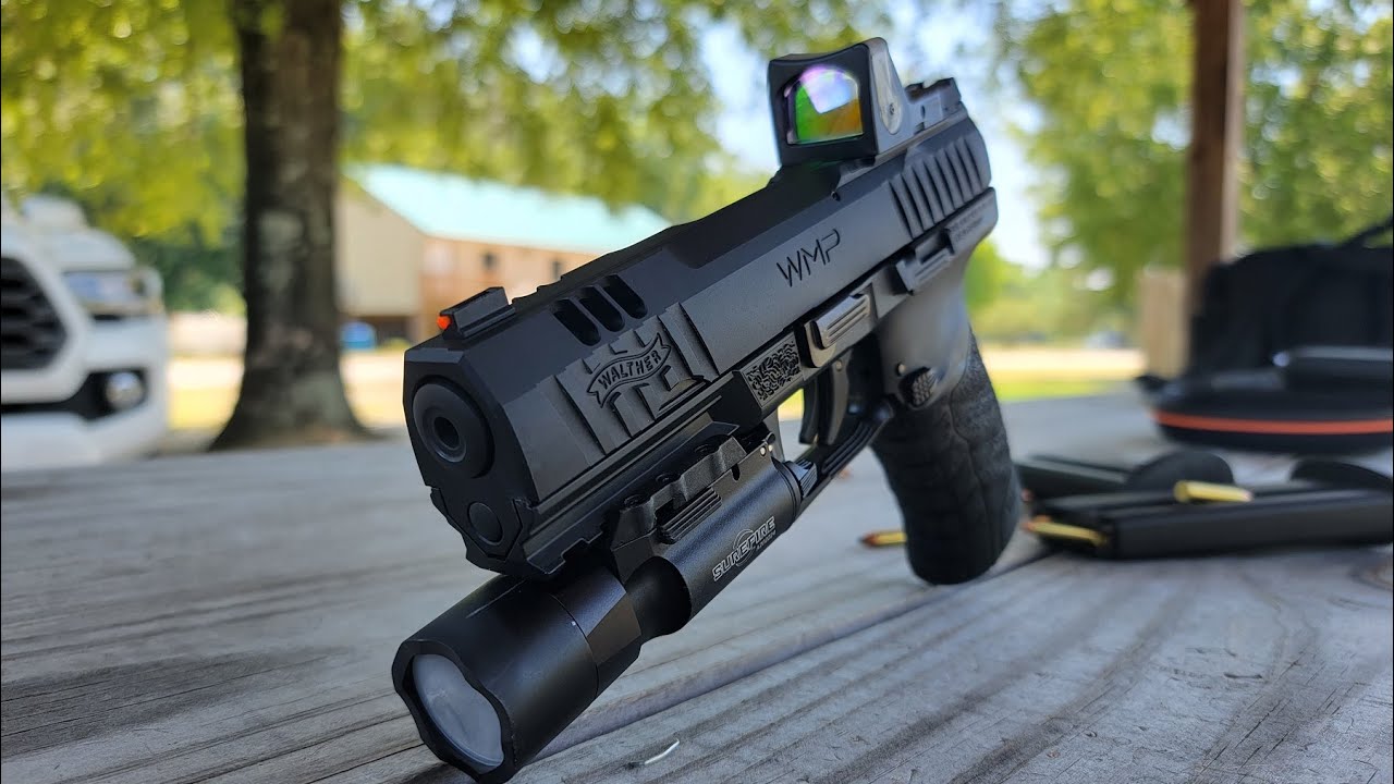 Walther WMP 22WMR Pistol Demo
