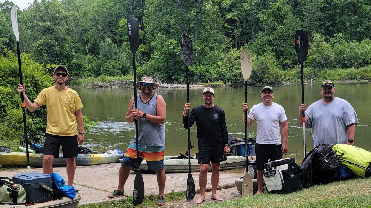 Kayak Camping and Trout Fishing the Manistee River 2025