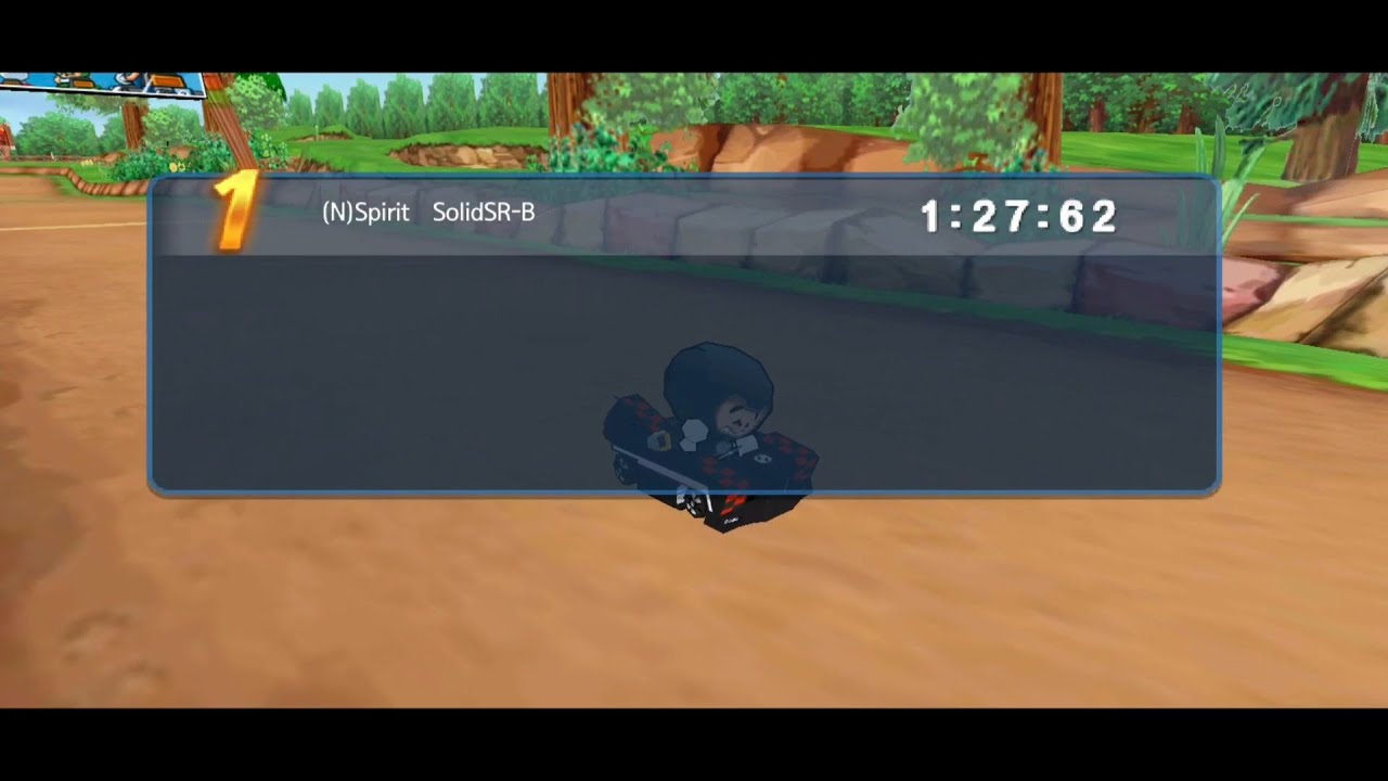 [카트라이더 슈퍼러쉬] 포레스트 폭포속으로 1:27:62 솔리드SR-B
