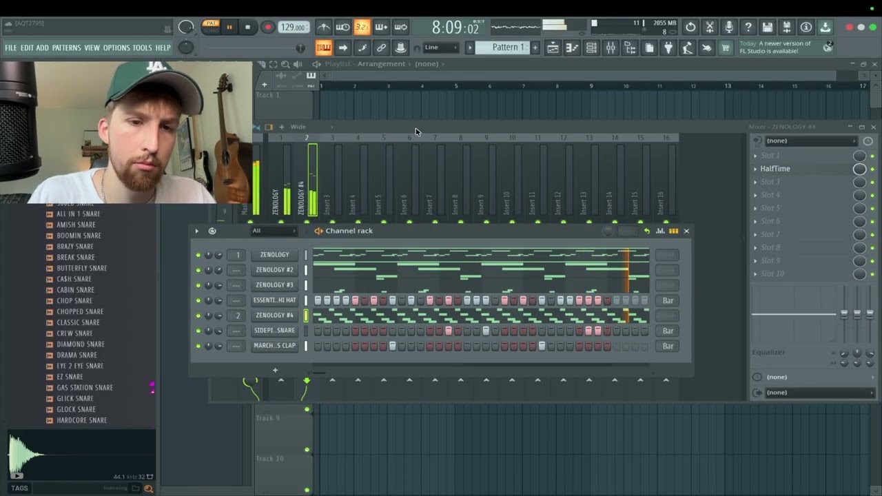 making a hard beat for lil uzi vert