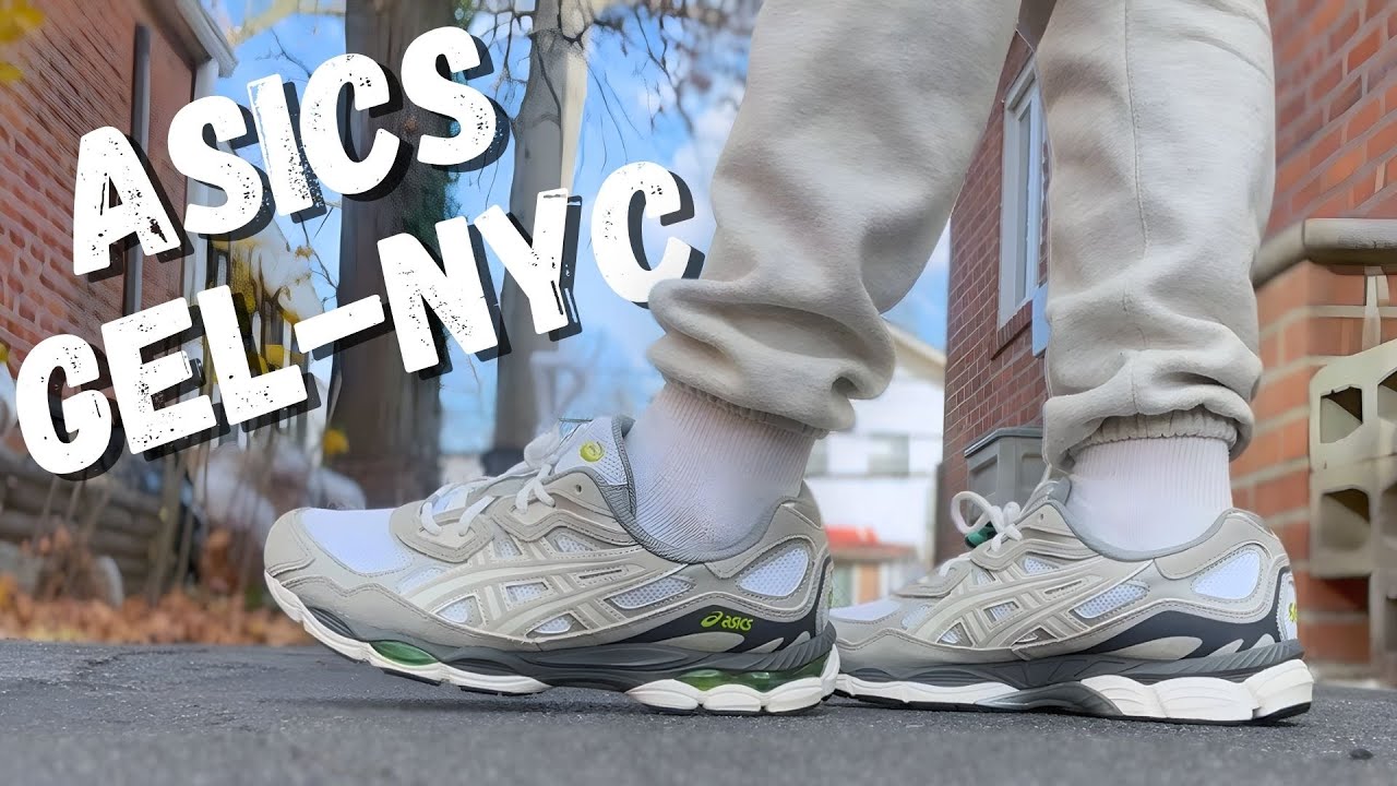 ЕЩЁ ОДНА ПАРА ASICS в моей коллекции! | Распаковка + обзор + на ногах ASICS Gel-NYC «Gray Green»
