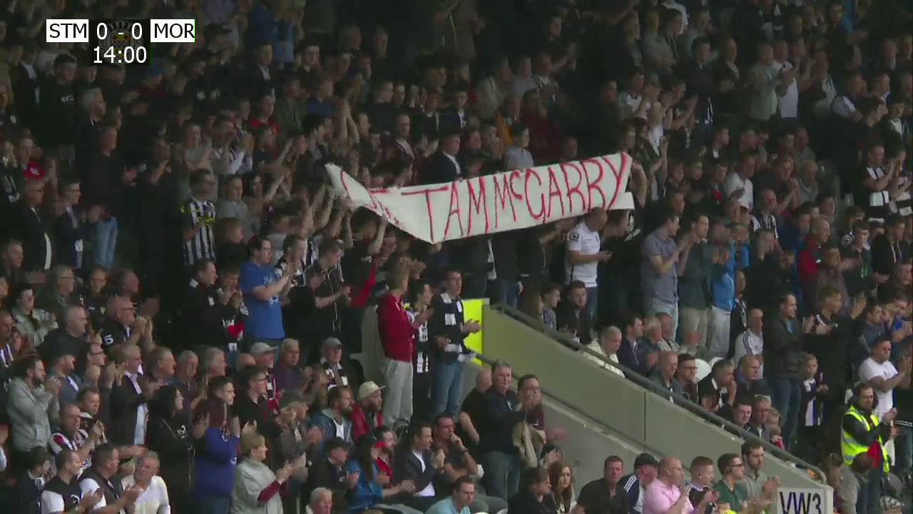 Minute's applause for Tam McGarry