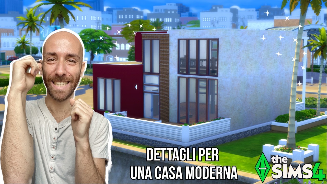 Costruisco una Casa Moderna in The Sims 4 🏡 | Idee e Consigli per Uscire dal Solito Stile pt.2