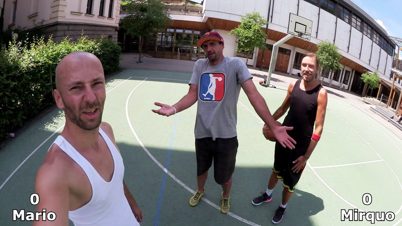1vs1 Basketball - Mario vs Mirquo - Ein wenig Trashtalk muss sein