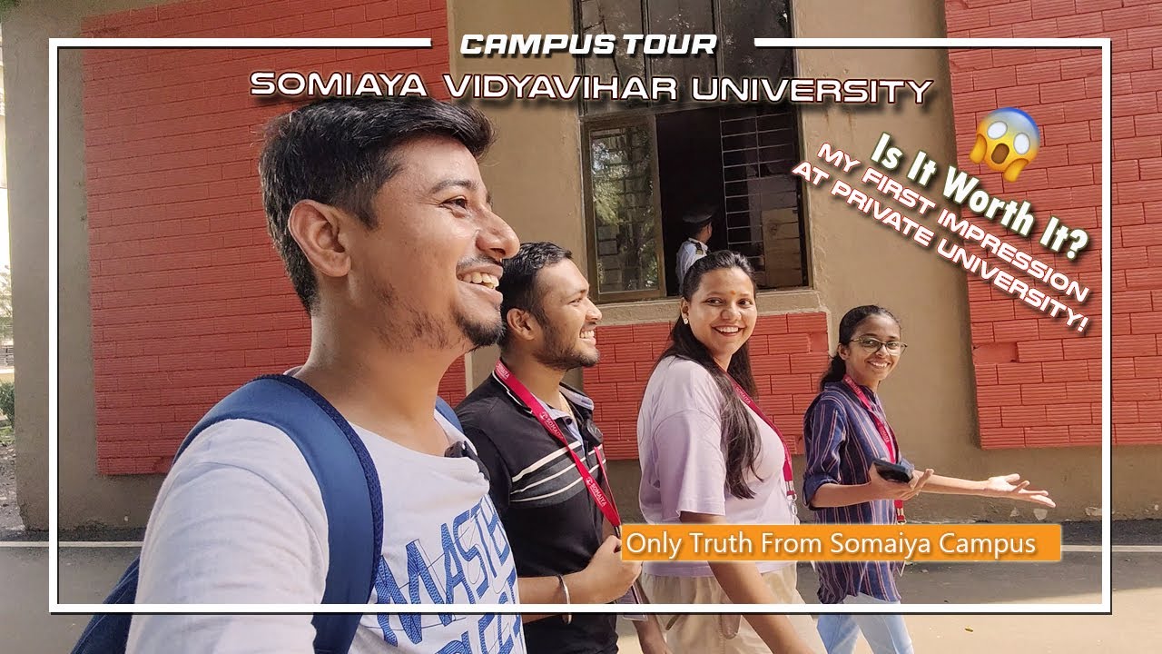 🔥 My first reaction at Somaiya Vidyavihar University|Campus Tour|  Placement💲, Student Life👨‍🎓