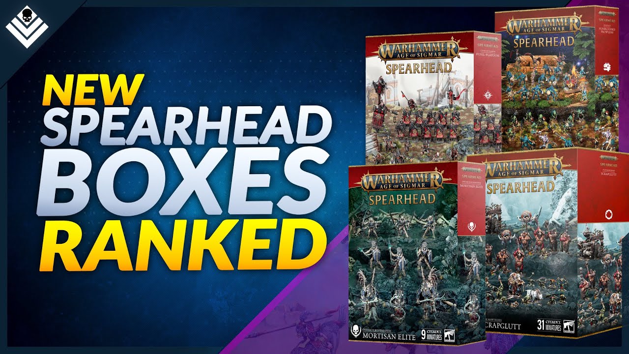 Every NEW AoS Spearhead Box Reviewed & Ranked! Age of Sigmar 4th Edition