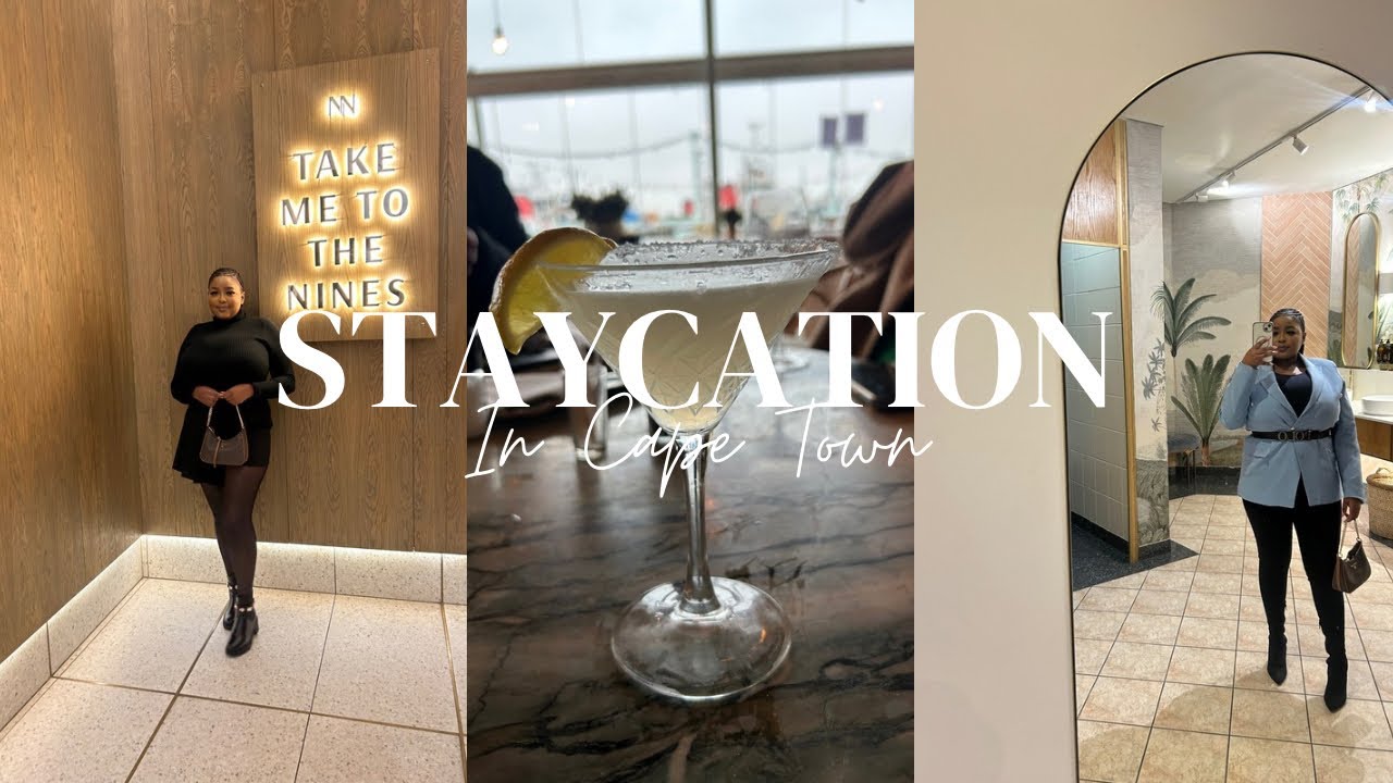 Vlog///Staycation in Cape Town/solo lunch date/dinner dates and more/South African YouTuber