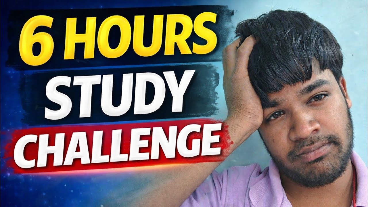 6 GHANTE  Continuous Study || Kya Ho Payega ? 😯