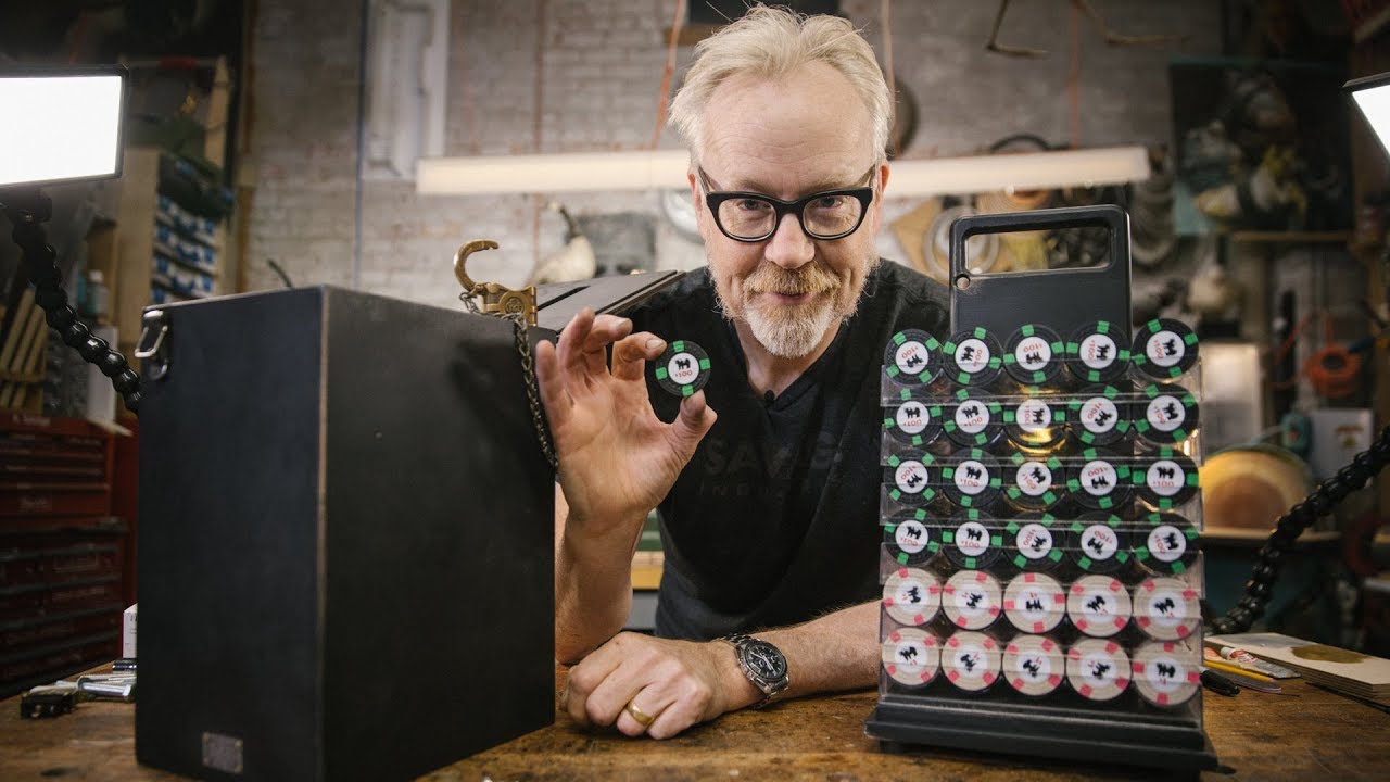 Adam Savage's Rounders Poker Chips and Case Replica!