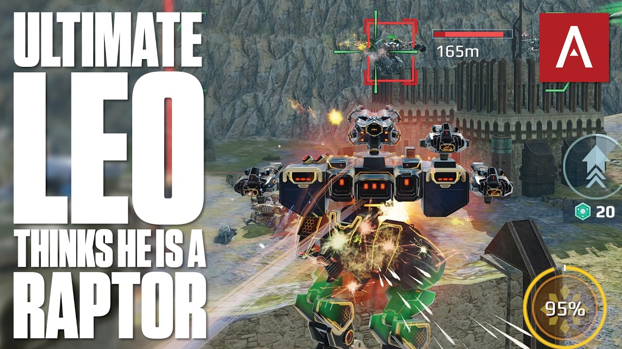 War Robots - Ultimate Leo z jednostką skokową jest NIESAMOWITY