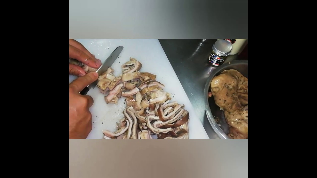 Buche de cerdo (receta colombiana)