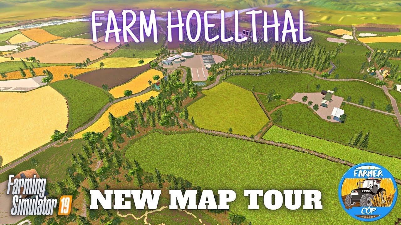 «Ферма Хёльталь» — новый тур по карте в Farming Simulator 19