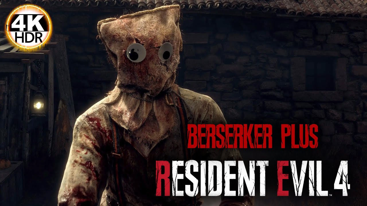 Resident Evil 4 BERSERKER PLUS 4.1 MOD НА 100%🔥ЕЩЁ ЖЕСТЧЕ ЧЕМ BERSERKER💀Полное Прохождение 1◆4K
