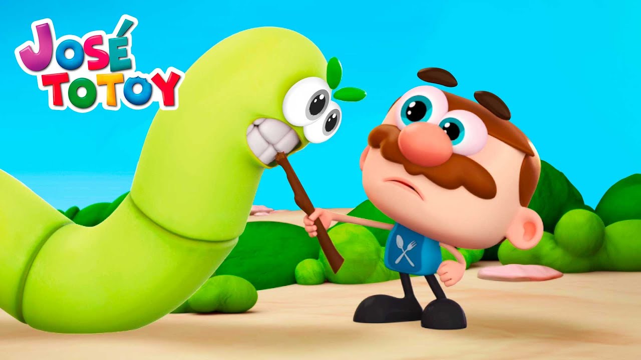 Desenho Infantil | A Historinha da Lagarta Gigante | 17 Minutos do José Totoy | Português