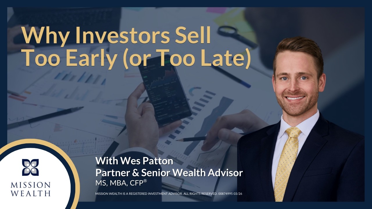 YouTube Video Why Investors Sell Too Early or Too Late