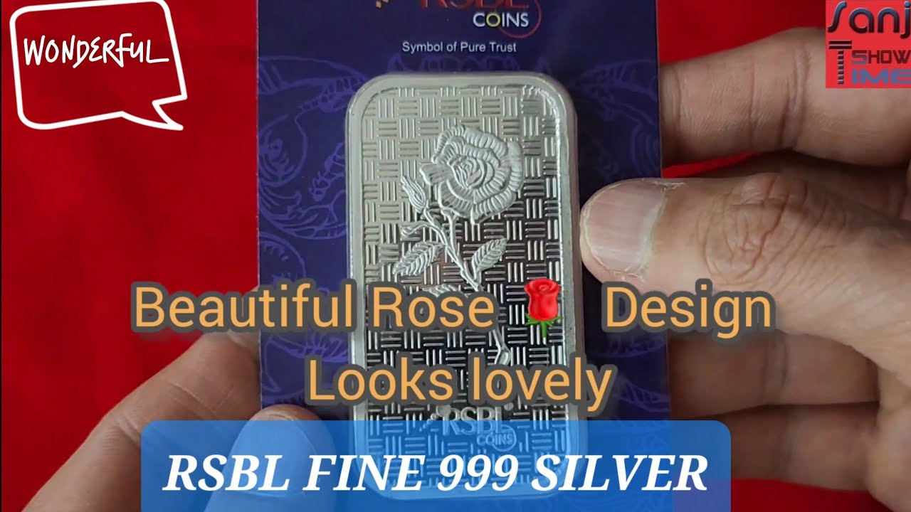 RSBL Silver Bar🥈100 Grams🥈Discount Info inside 💵 #silver #silverbar #coinbazaar