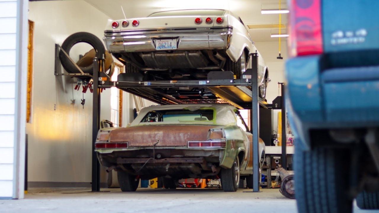 Dream Garage: Direct Lift Pro Park 8S 4 Post Car Lift