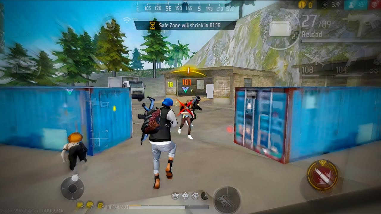 Solo vs Squad Domination 20+ Kills in New Season 🔥🚀 | Free Fire Gameplay