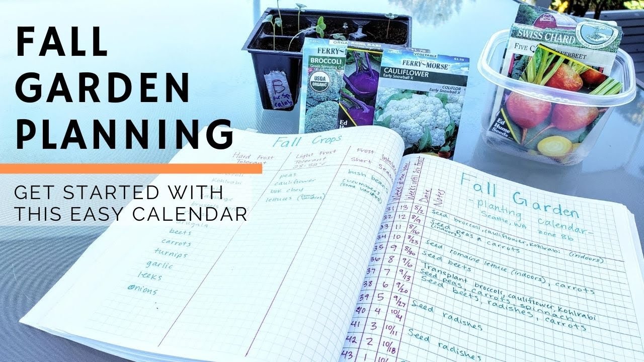 Fall Garden Planning: Get Started With This Easy Calendar