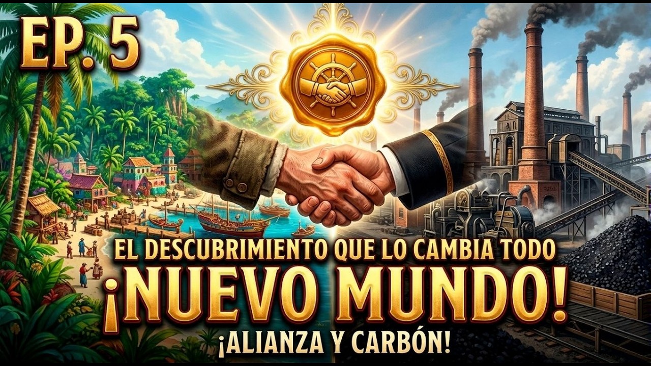 ALIANZA ESTRATÉGICA y Carbón: Expandiendo el Imperio 🤝 Anno 1800 Ep. 5