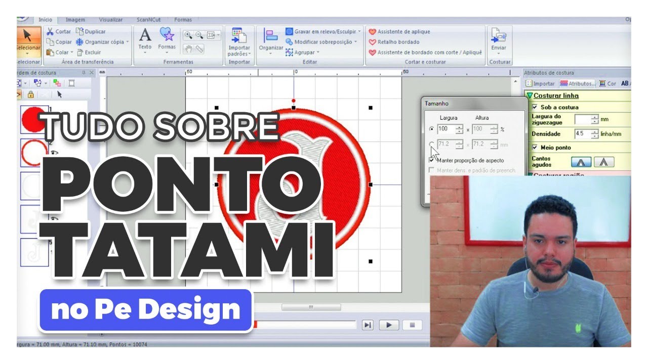 PONTO TATAMI NO PE DESIGN AULA COMPLETA