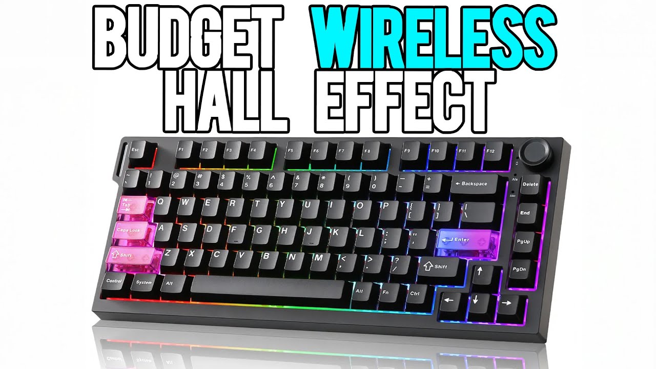Главное достоинство Yunzii RT75 PRO? 2,4 ГГц 8K-адаптер.