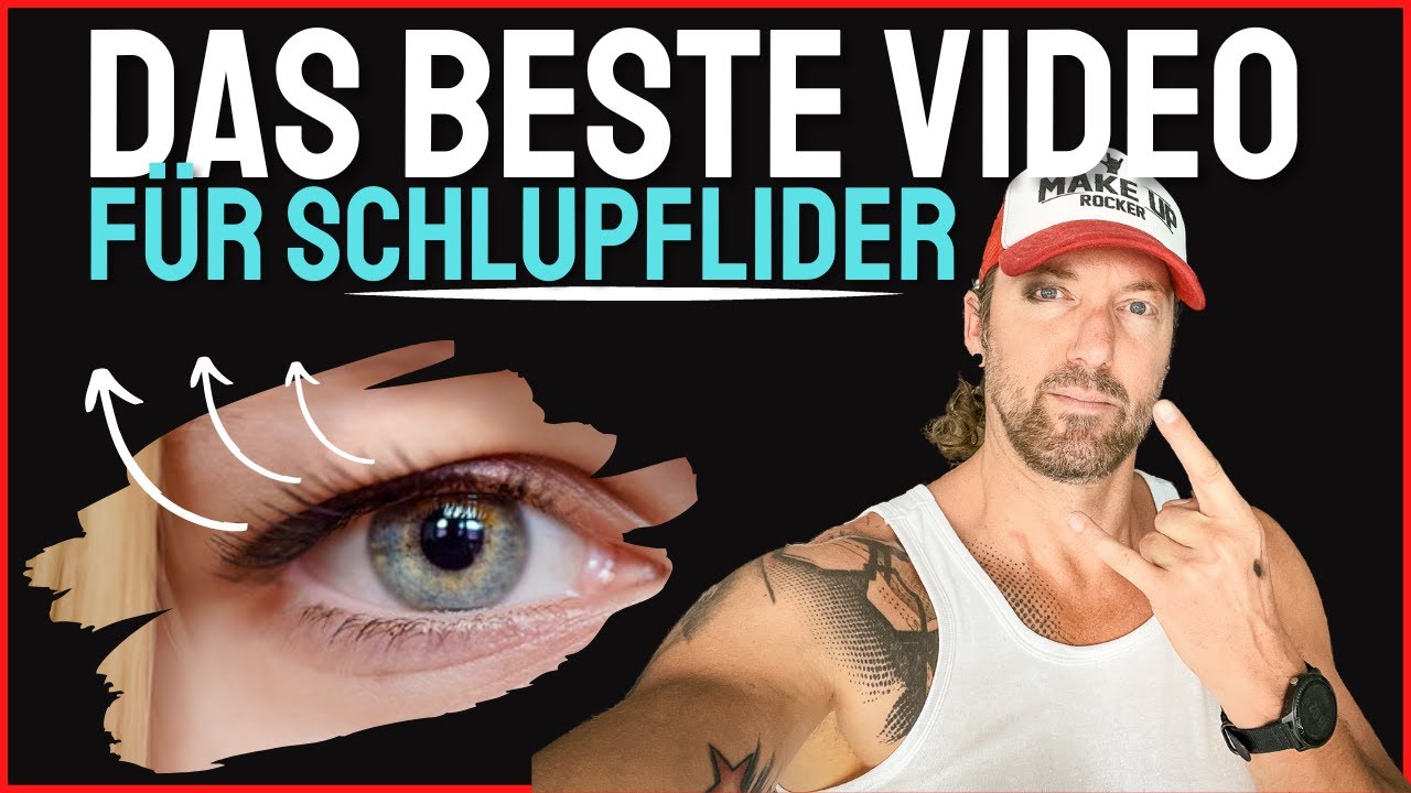 Das wohl BESTE Video für Schlupflider! Wie du ganz einfach dein Auge schminken kannst - halb Smokey