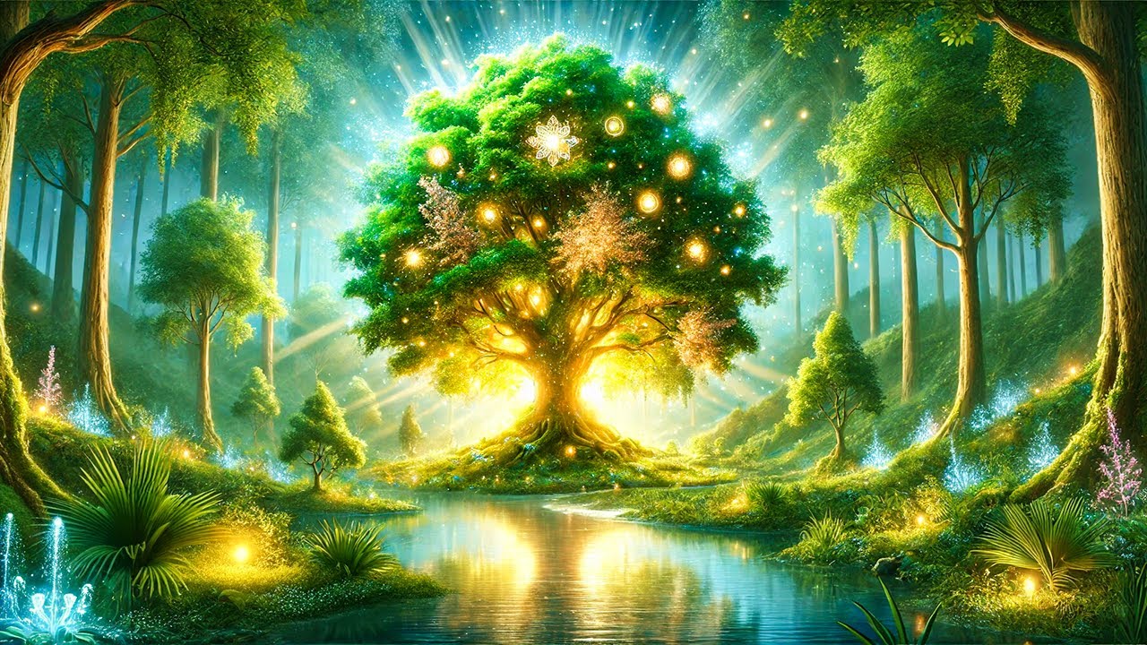 Древо Жизни🌿Мощная Музыка Для Активации Шишковидной Железы | Привлечь Процветание, Любовь, Удачу...