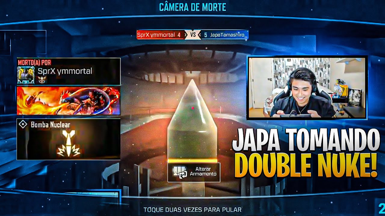 O DIA QUE O JAPA TOMOU DOUBLE NUKE NA RANKED!
