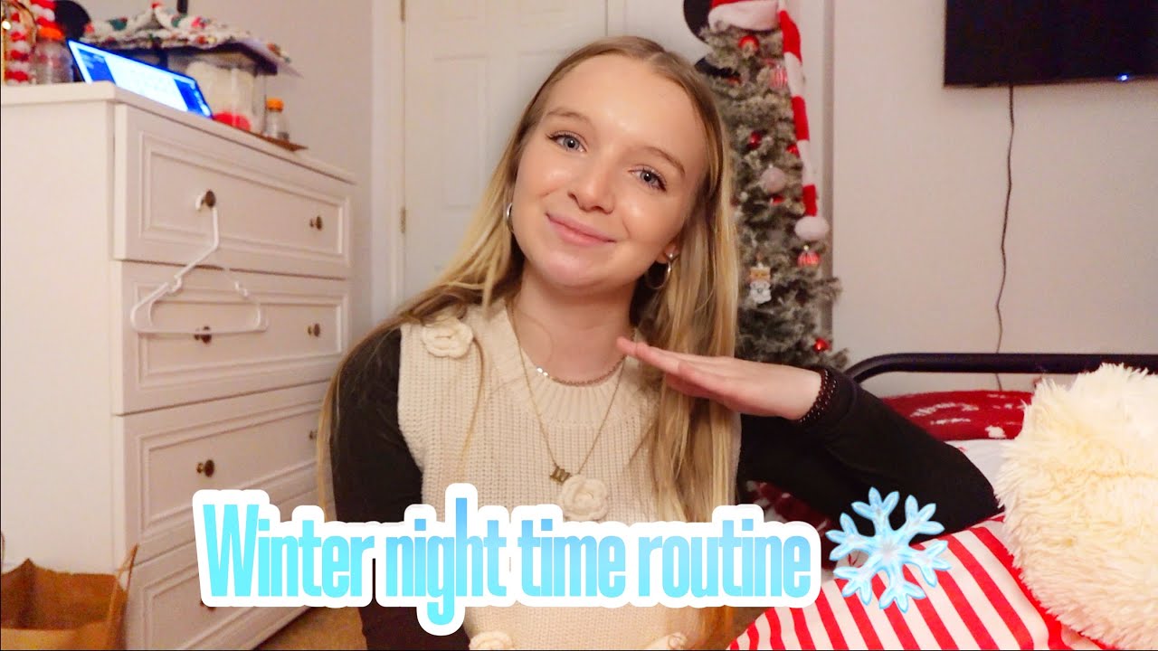 ЗИМНИЙ НОЧНОЙ РИТИН! VLOGMAS ДЕНЬ 8 | Брайли Энн