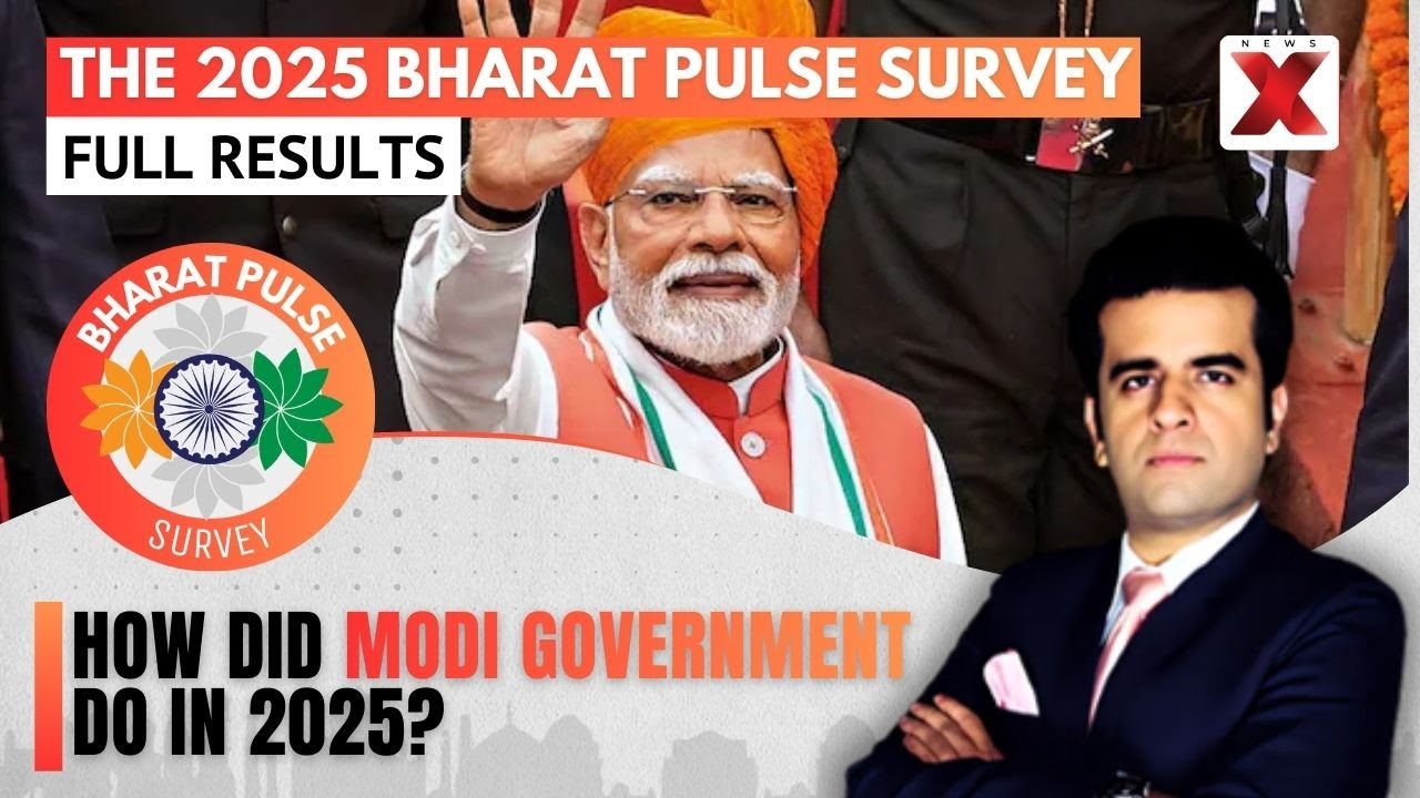 Bharat Pulse Survey 2025: How Did Modi Government Do In 2025 | Full results