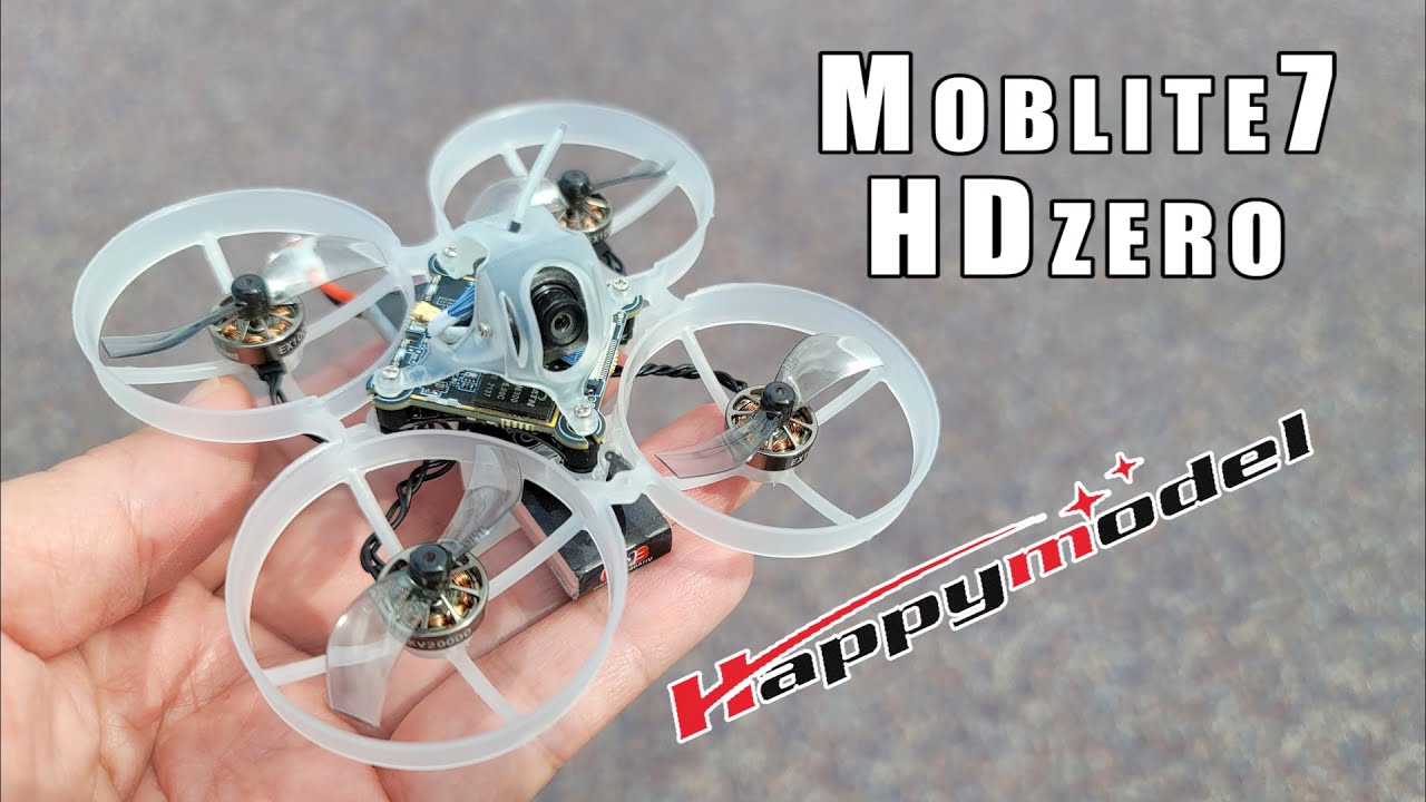 Happymodel Moblite7 HDZERO w/1002 Motors! 😁