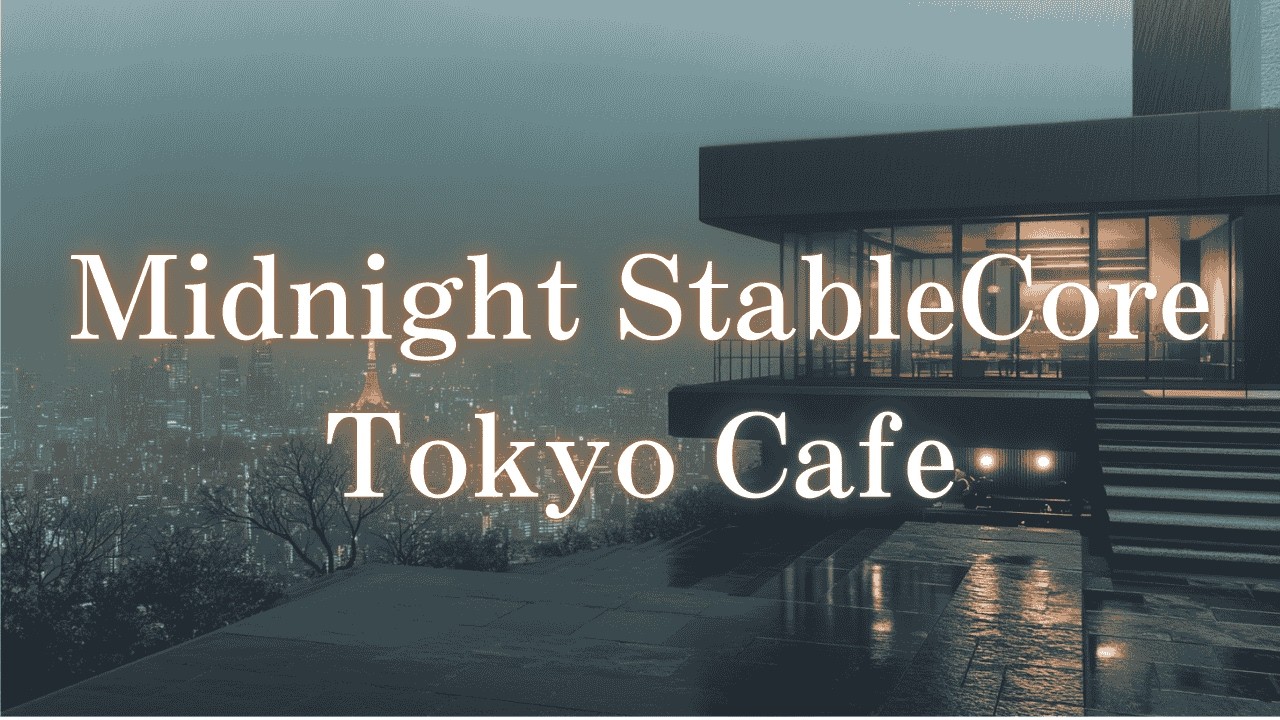 Midnight StableCore Tokyo Cafe – Lofi Deep Focus | Cafe en Colina – Lofi para Estudiar