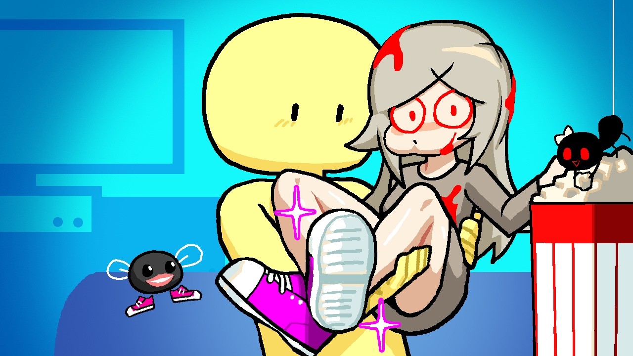 🎆👻Смотреть с призраком 3‼️‼️‼️🤩🤩🎆  | my ghost friend - compilation 3 #myghostfriend #animation #cute