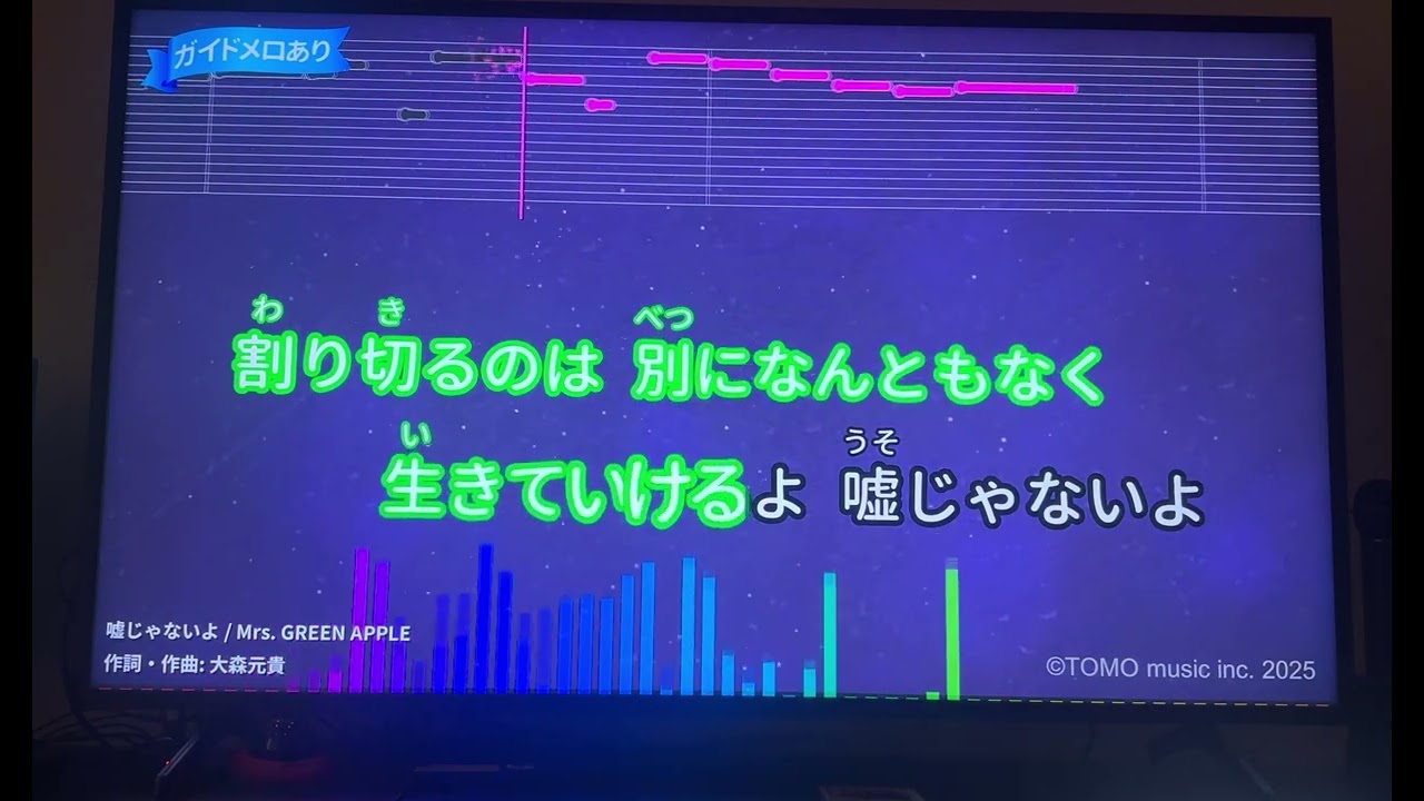 嘘じゃないよ-Mrs.GREENAPPLE 歌ってみた