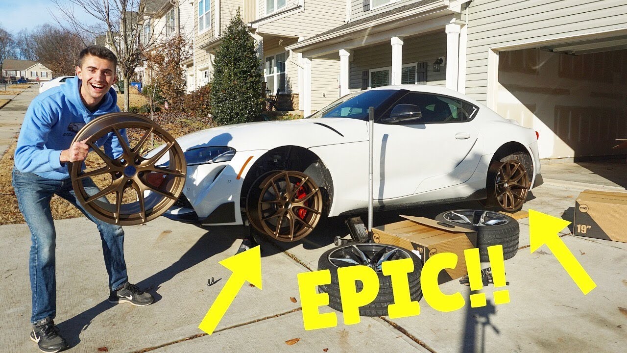 Unveiling New Forged Wheels For My A90 Toyota Supra!!