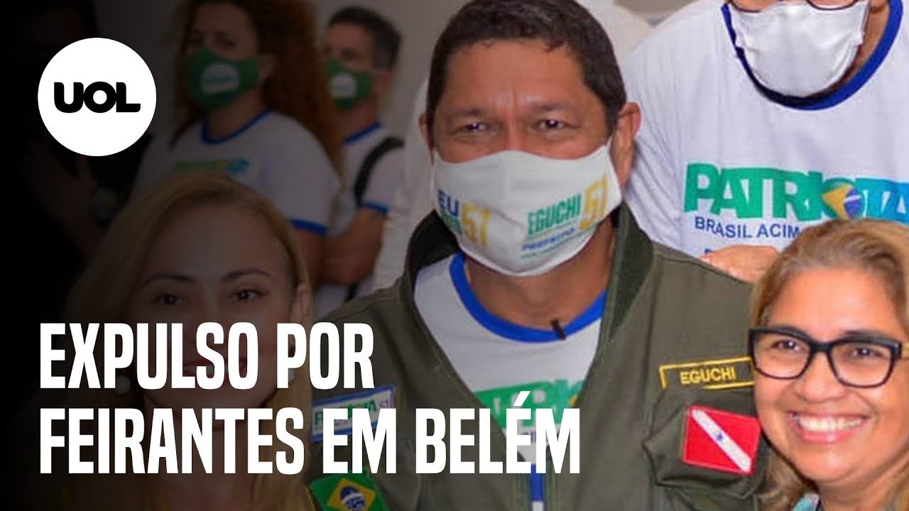 Candidato do Patriota à Prefeitura de Belém é expulso de mercado