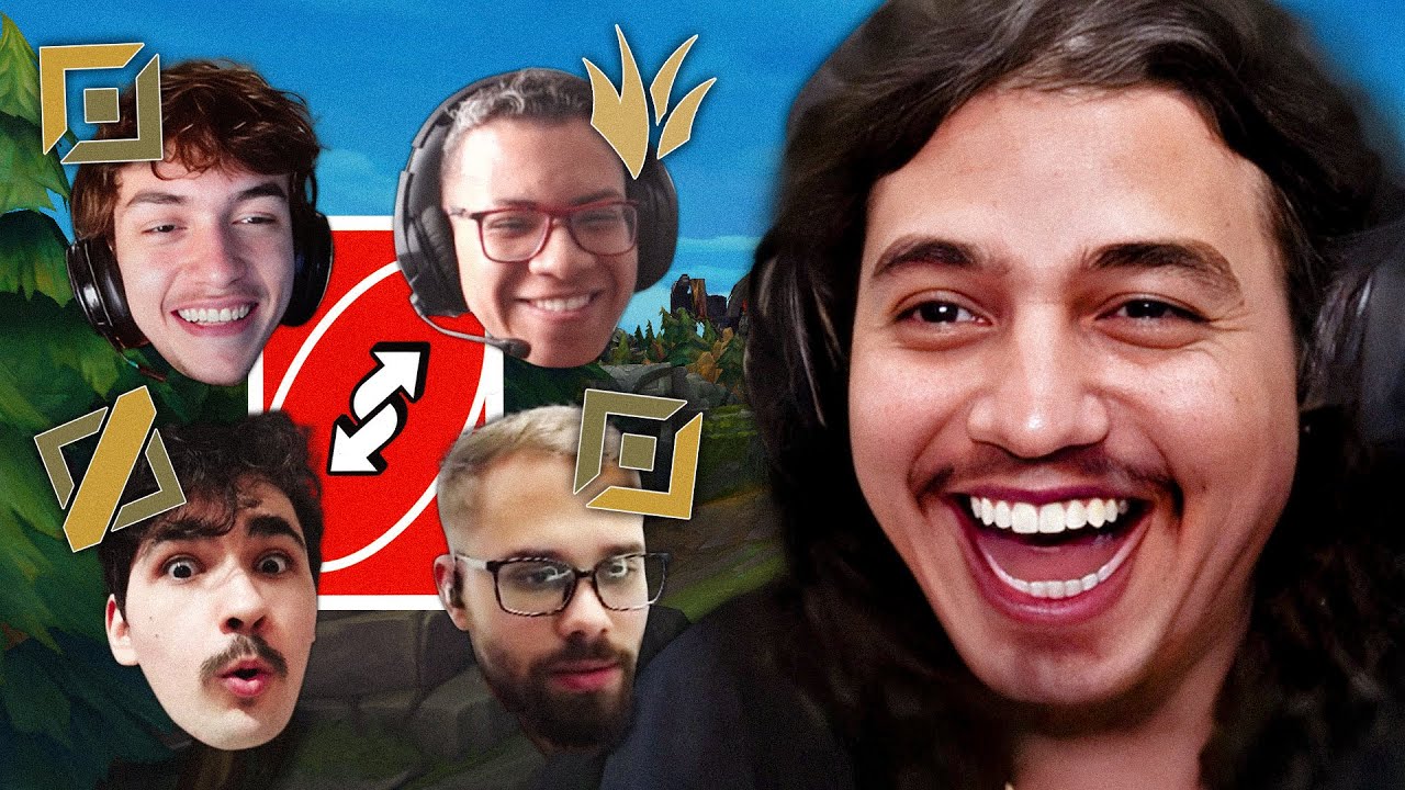 A REGRA É: TROCANDO DE LANE A CADA KILL DO TIME INIMIGO I FLEX