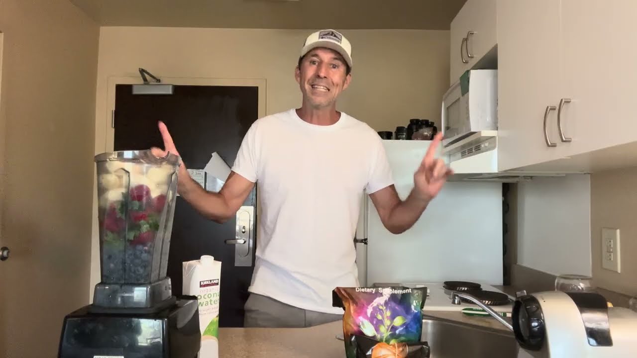 Ted Carr Low IQ Brain Healing Superfood Smoothie! 